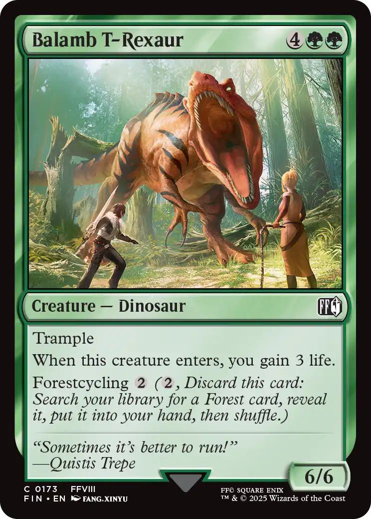 Balamb T-Rexaur [173] [FINAL FANTASY] [Non-Foil]