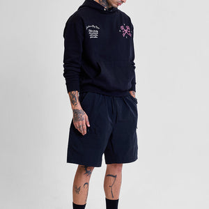 Legends Unchained Black Embroidered Hoodie
