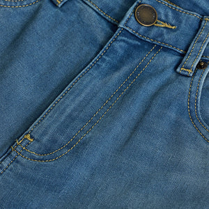 Blue Tapered Fit Jeans