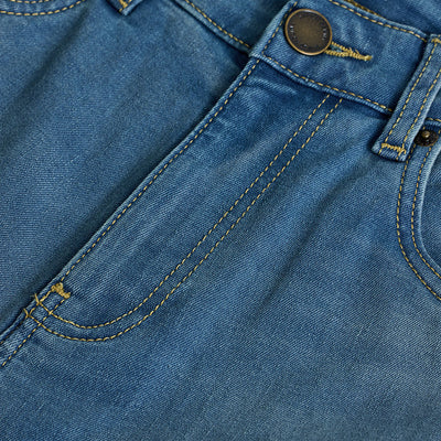 Blue Tapered Fit Jeans