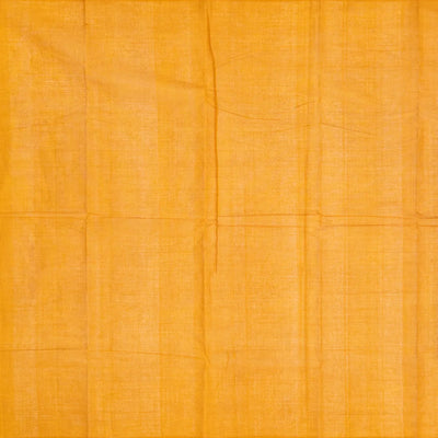 Teal Handloom Rasipuram Cotton Saree With Floral Buttas