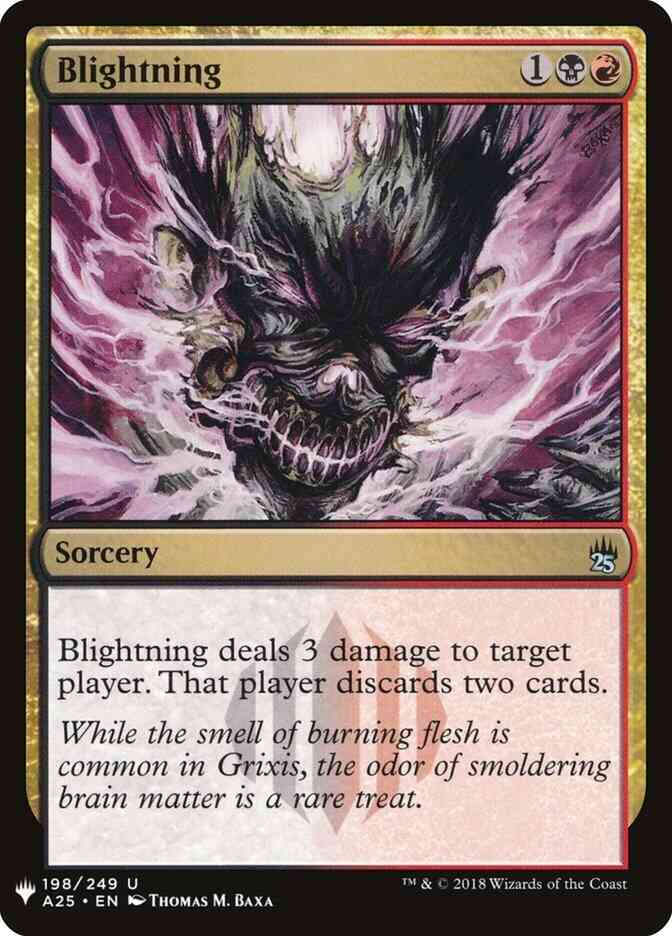Blightning [A25-198] [The List] [Non-Foil]