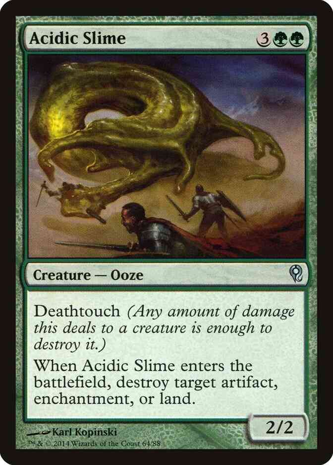 Acidic Slime [64] [Duel Decks Jace vs Vraska] [Non-Foil]