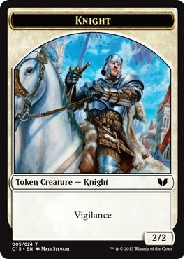 Angel Token (02) // Knight Token (05) [Commander 2015 Tokens] [Non-Foil]