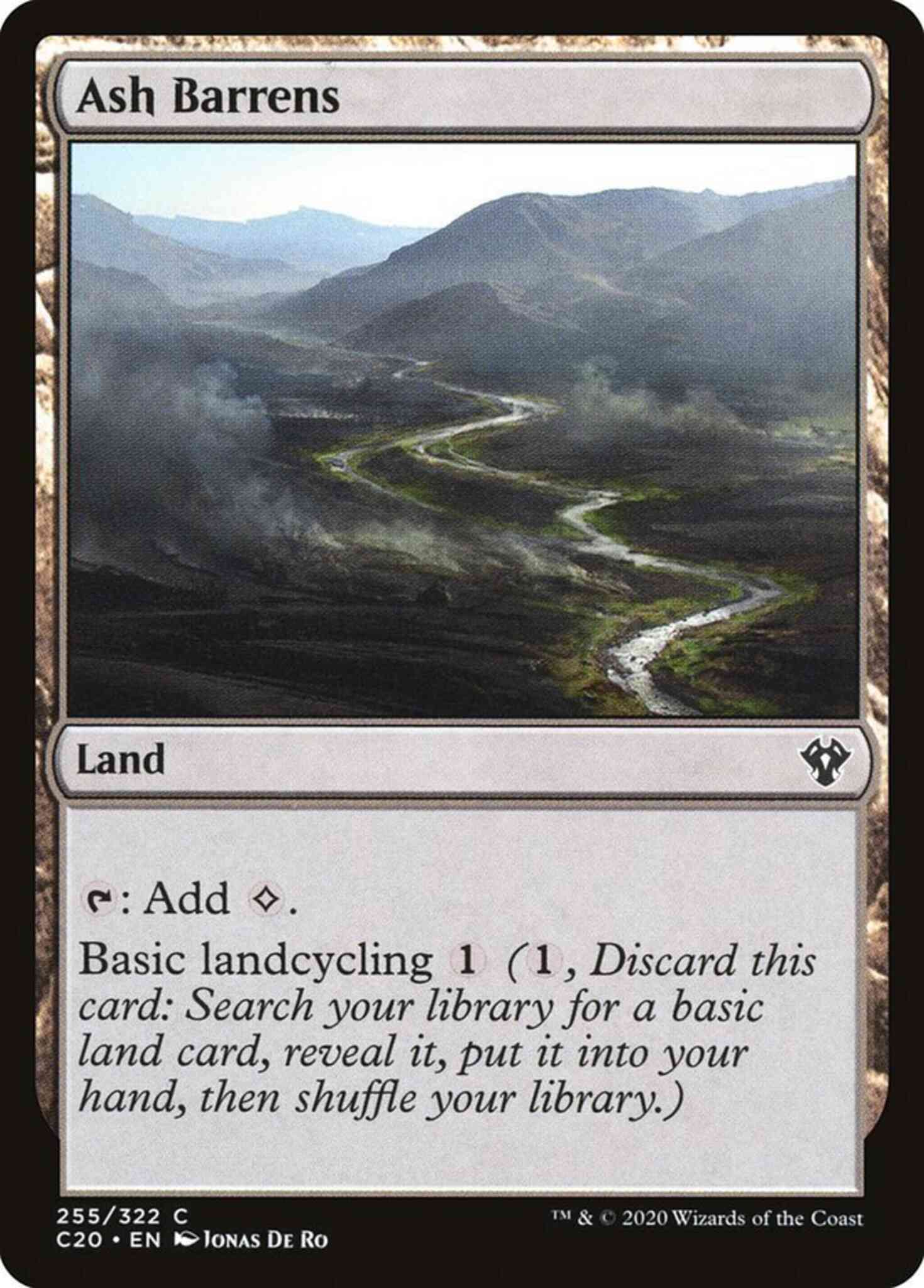 Ash Barrens [255] [Commander 2020] [Non-Foil]
