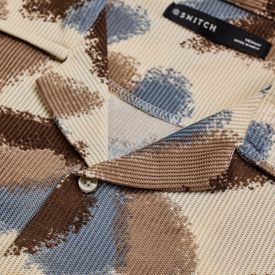 Multi Abstract Box Fit Shirt