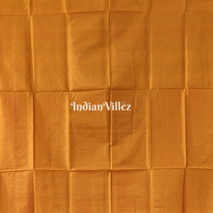 Red Yellow Dolabedi Sambalpuri Bomkai Silk Saree
