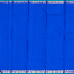 Mango Yellow Handloom Kanchipuram Korvai Silk Saree With Contrast Border