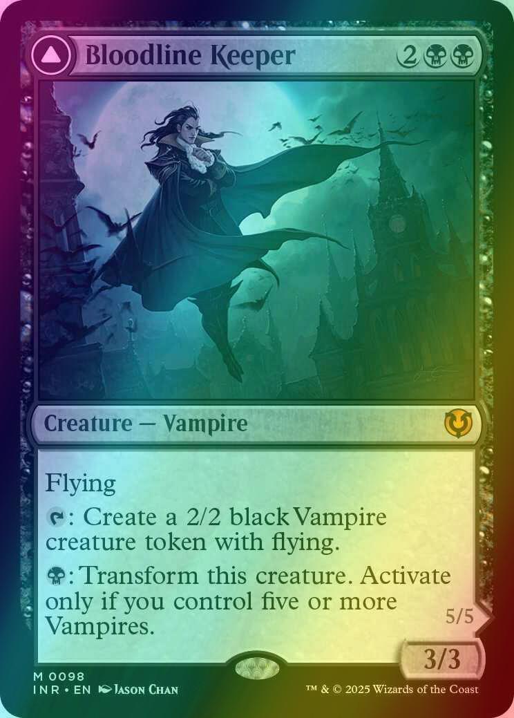 Bloodline Keeper // Lord of Lineage [98] [Innistrad Remastered] [Foil]