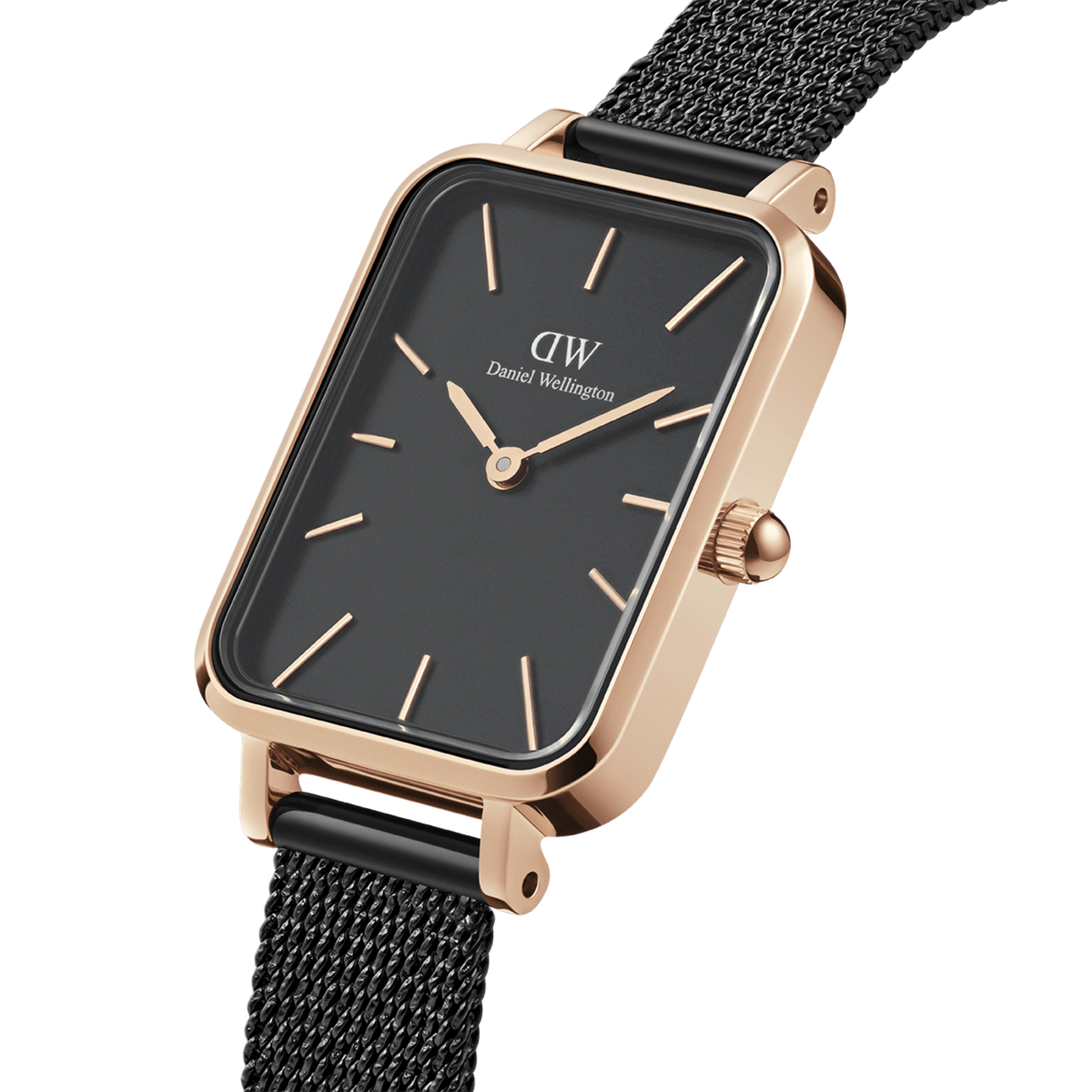 Quadro Pressed Ashfield Black & Rose Gold