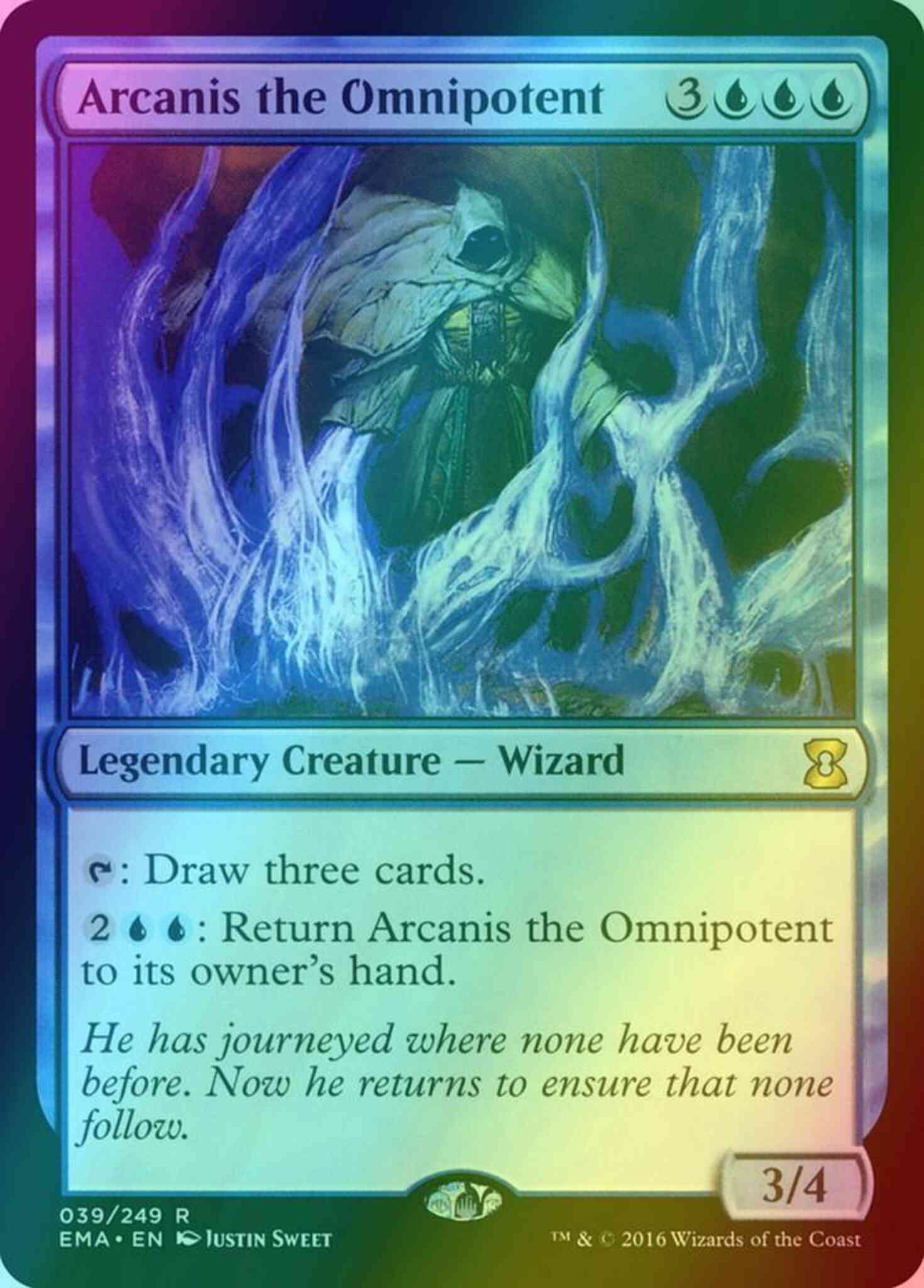 Arcanis the Omnipotent [39] [Eternal Masters] [Foil]