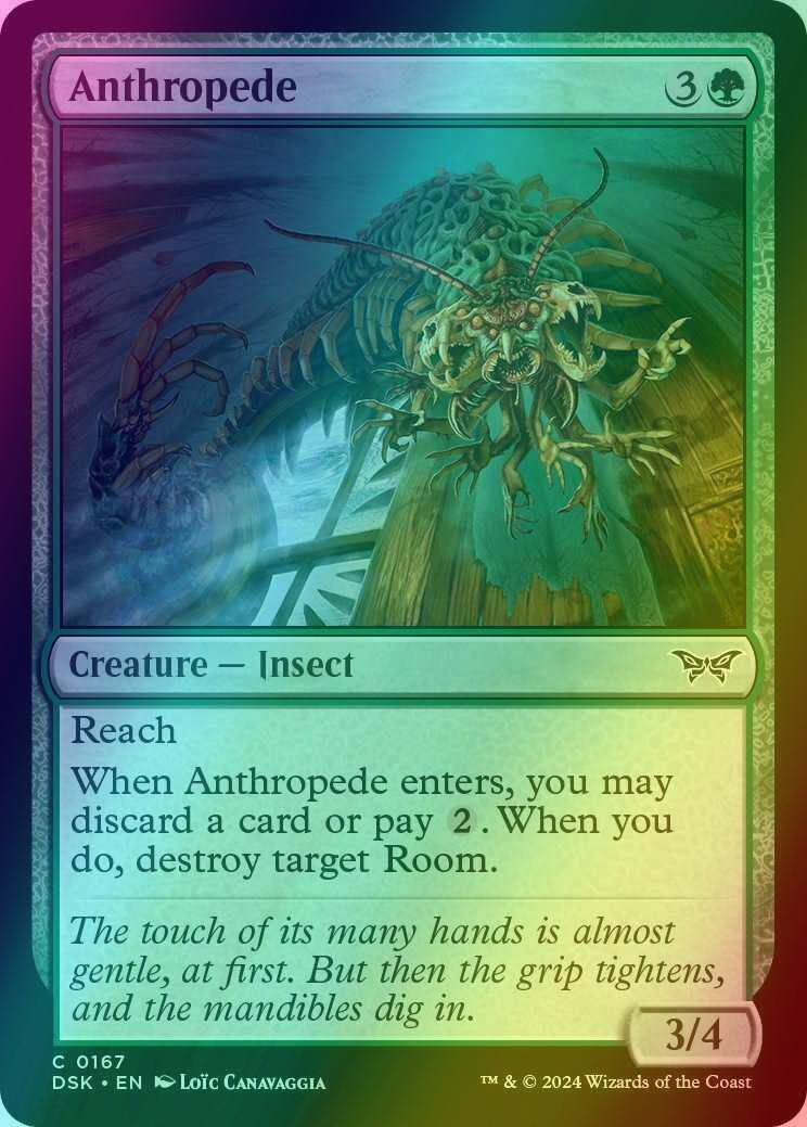 Anthropede [167] [Duskmourn: House of Horror] [Foil]