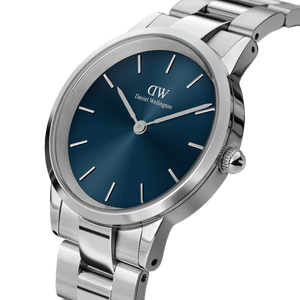 Iconic Link Arctic Blue & Silver 36mm