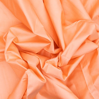 Light Peach Handloom Korvai Kanchipuram Silk Saree With Turquoise Border