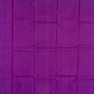Purple Handloom Kanchipuram Silk Saree And Annam Chakaram Buttas