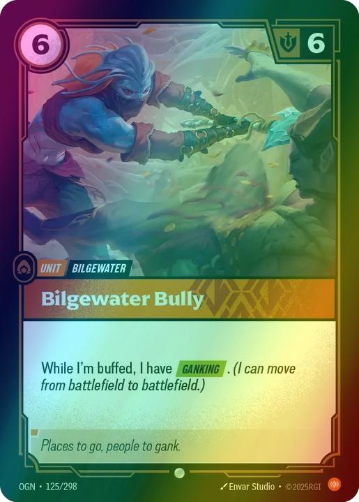 Bilgewater Bully - 125/298 [Origins] [Foil]