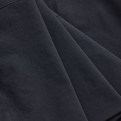Charcoal Grey Relaxed Fit Parachute Pants