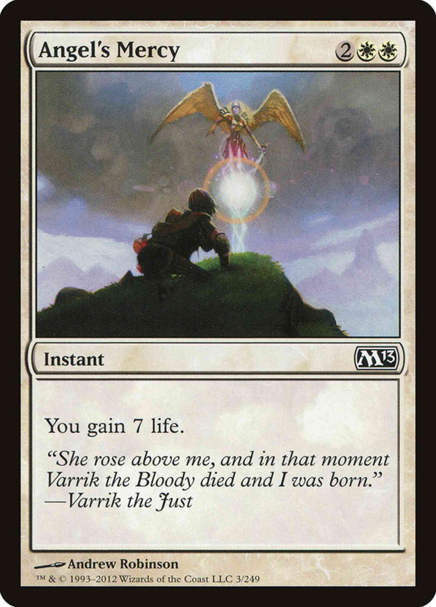 Angel's Mercy [Magic 2013] [Non-Foil]