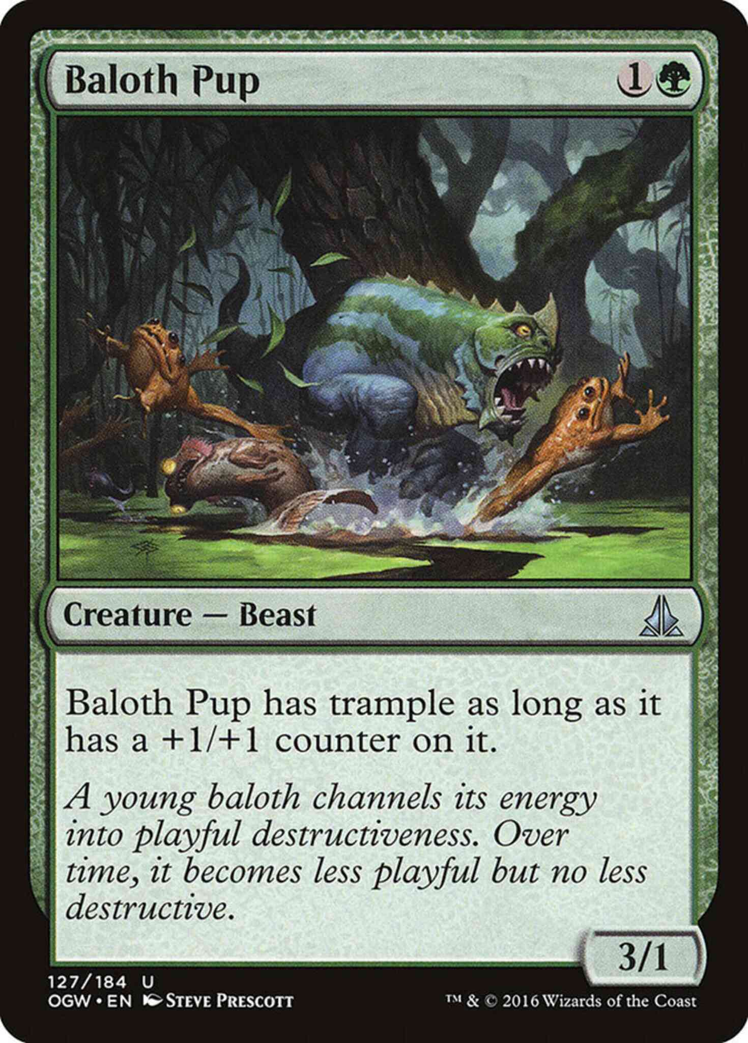 Baloth Pup [127] [Oath of the Gatewatch] [Non-Foil]