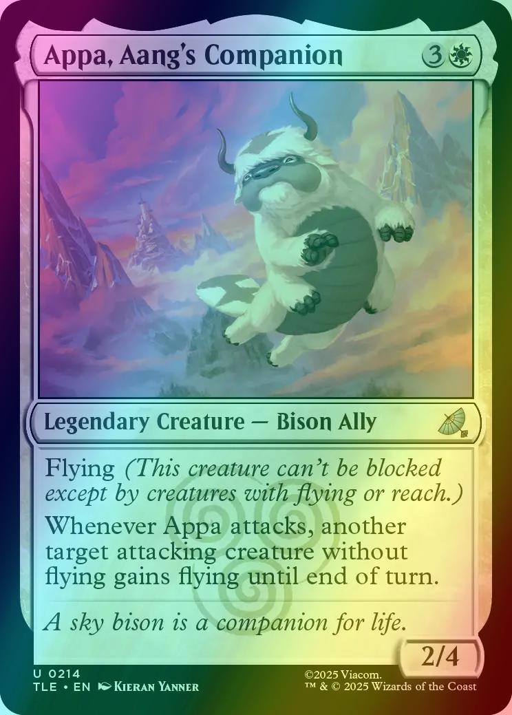 Appa, Aang's Companion [214] [Avatar: The Last Airbender Eternal] [Foil]