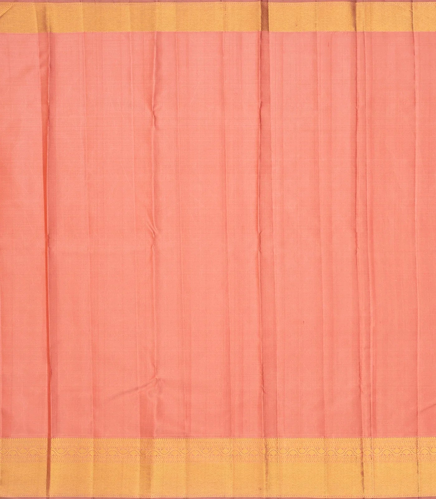 Yellow Handloom Kanchipuram Korvai Silk Saree With Meena Floral Motifs