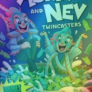 Adrix and Nev, Twincasters // Adrix and Nev, Twincasters [1544] [Borderless] [Just Add Milk: Second Helpings] [Secret Lair Drop] [Foil]