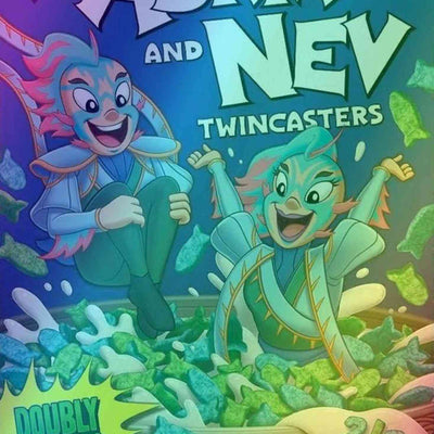 Adrix and Nev, Twincasters // Adrix and Nev, Twincasters [1544] [Borderless] [Just Add Milk: Second Helpings] [Secret Lair Drop] [Foil]