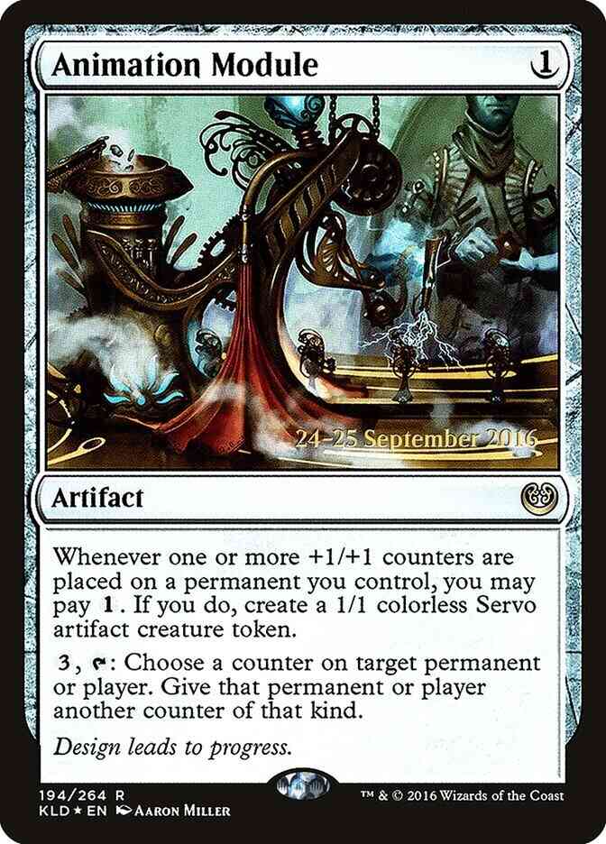 Animation Module [194s] [Kaladesh Promos] [Foil]