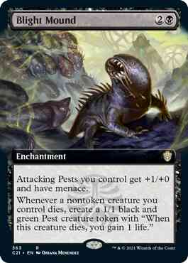 Blight Mound [363] [Extended Art] [Commander 2021] [Non-Foil]