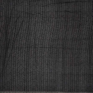 Black Woven Jaipur Cotton Saree And Printed Triangle Motifs