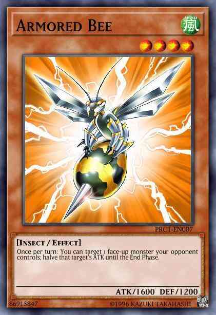 Armored Bee - PRC1-EN007 - Super Rare - 1st Edition