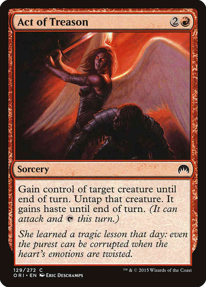 Act of Treason [129] [Magic Origins] [Non-Foil]