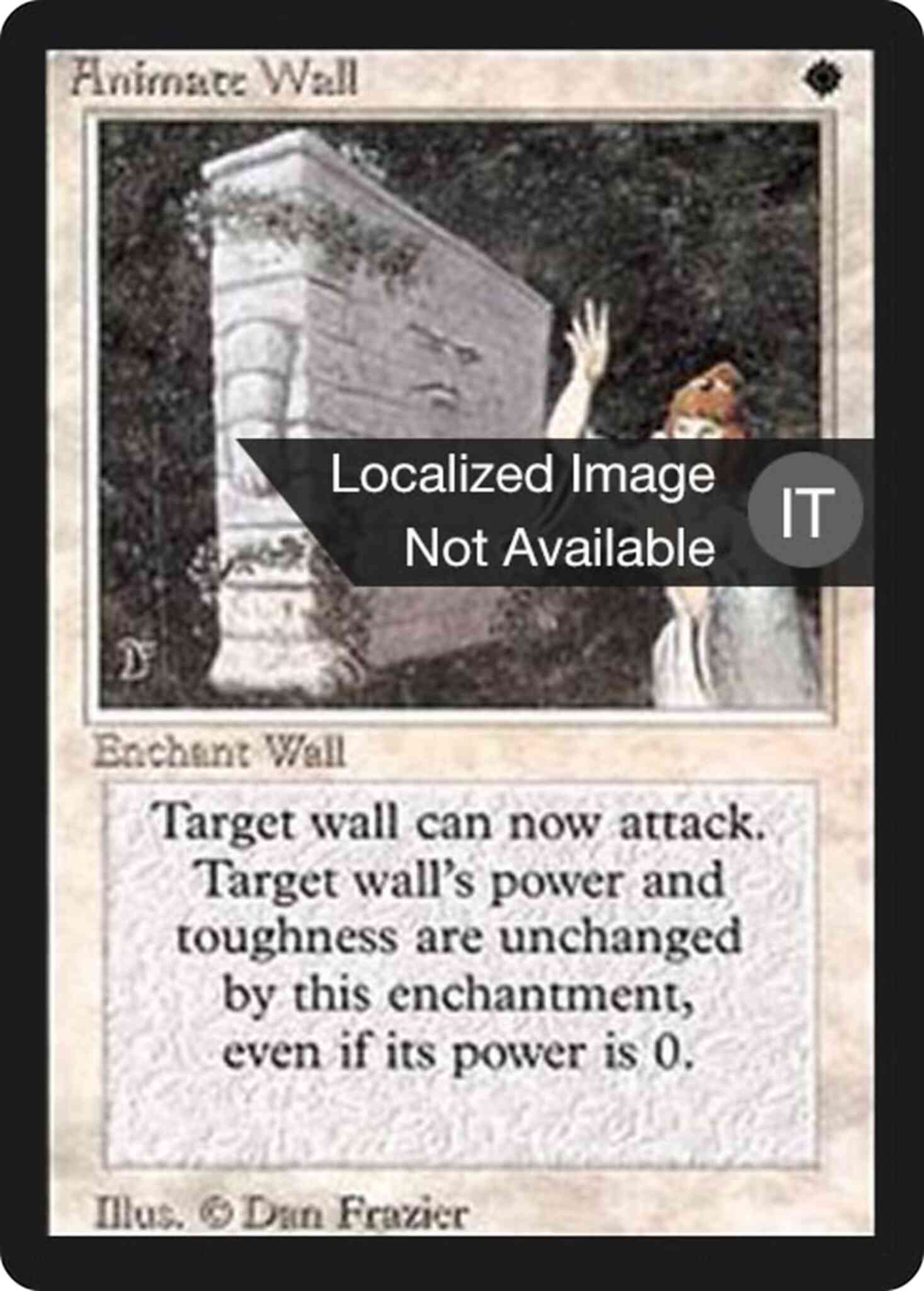 Animate Wall - Italian [1] [Foreign Black Border: Italian] [Non-Foil]