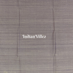 Ash Grey Asta Prahari Theme Gopalpur Tussar Silk Saree