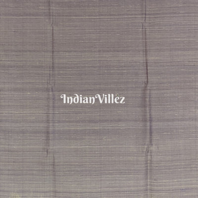 Ash Grey Asta Prahari Theme Gopalpur Tussar Silk Saree