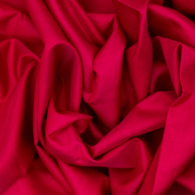 Hot Pink Handloom Plain Soft Silk Saree With  Grey Border