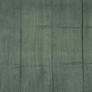 Crimson Handloom Tussar Silk Saree Printed With Floral Motifs