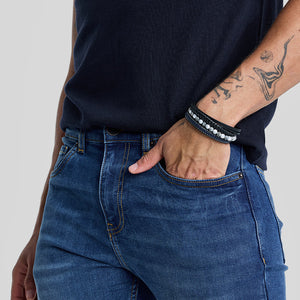 Blue Tapered Fit Jeans
