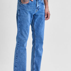 Blue  Bootcut Jeans