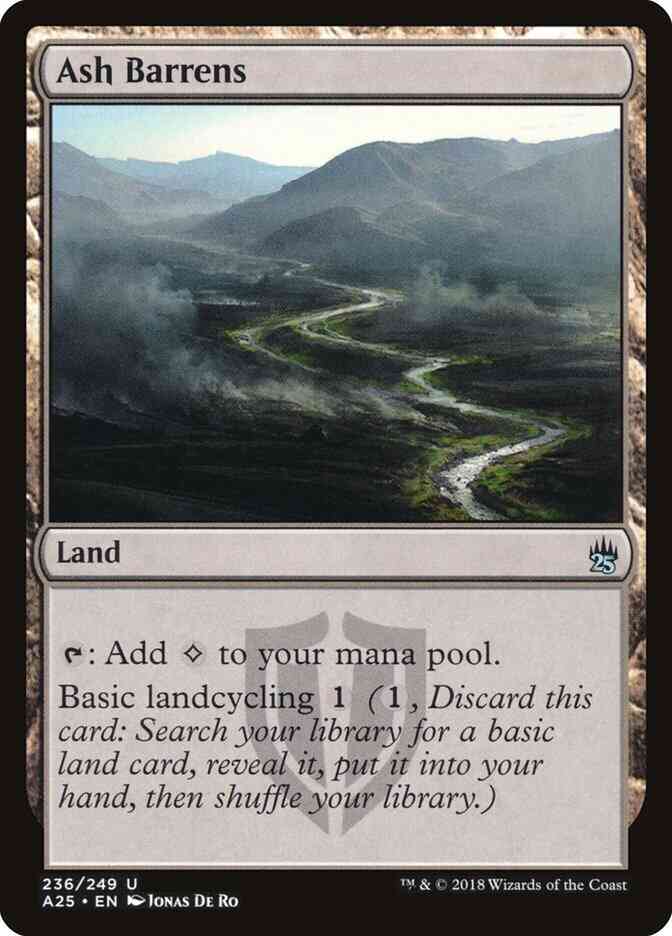 Ash Barrens [236] [Masters 25] [Non-Foil]