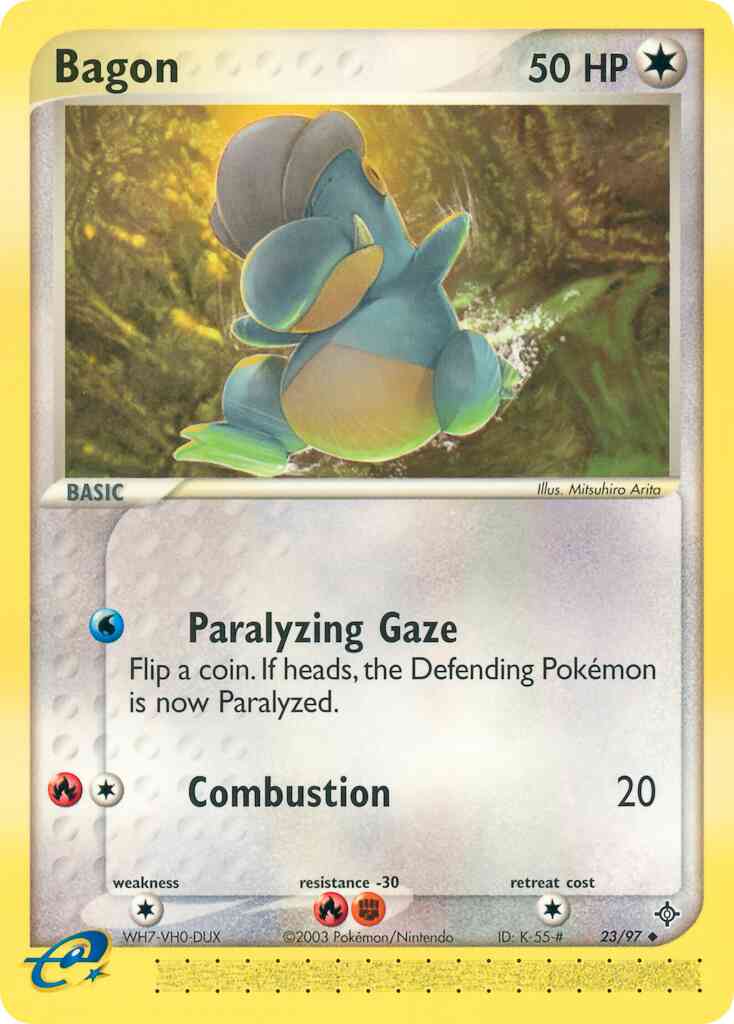 Bagon - 23/97 - Uncommon [ex3-23] [Non-Holo]