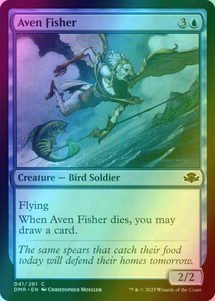 Aven Fisher [41] [Dominaria Remastered] [Foil]