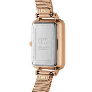 Quadro Pressed Melrose Black & Rose Gold