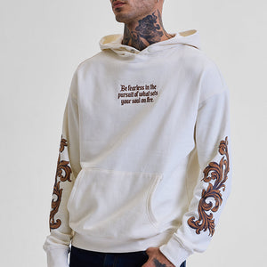 Legends Soul On Fire Embroidered Hoodie