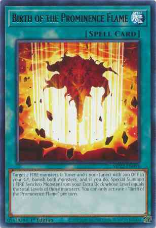 Birth of the Prominence Flame - MP22-EN098 - Rare - 1st Edition