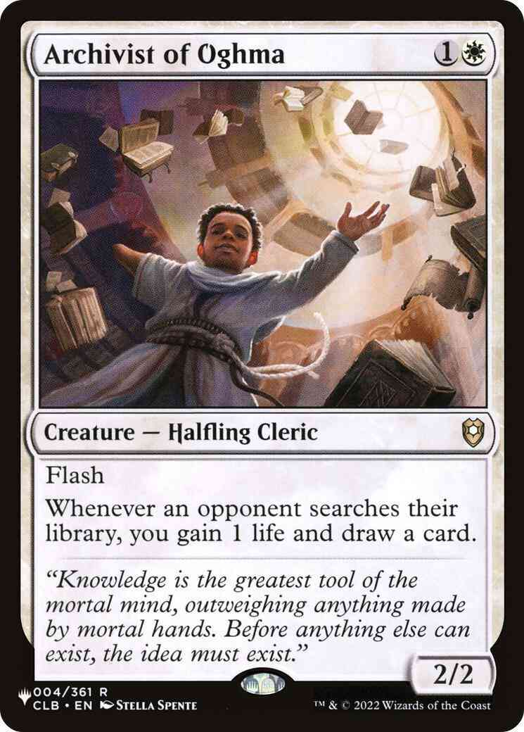 Archivist of Oghma [CLB-4] [The List] [Non-Foil]