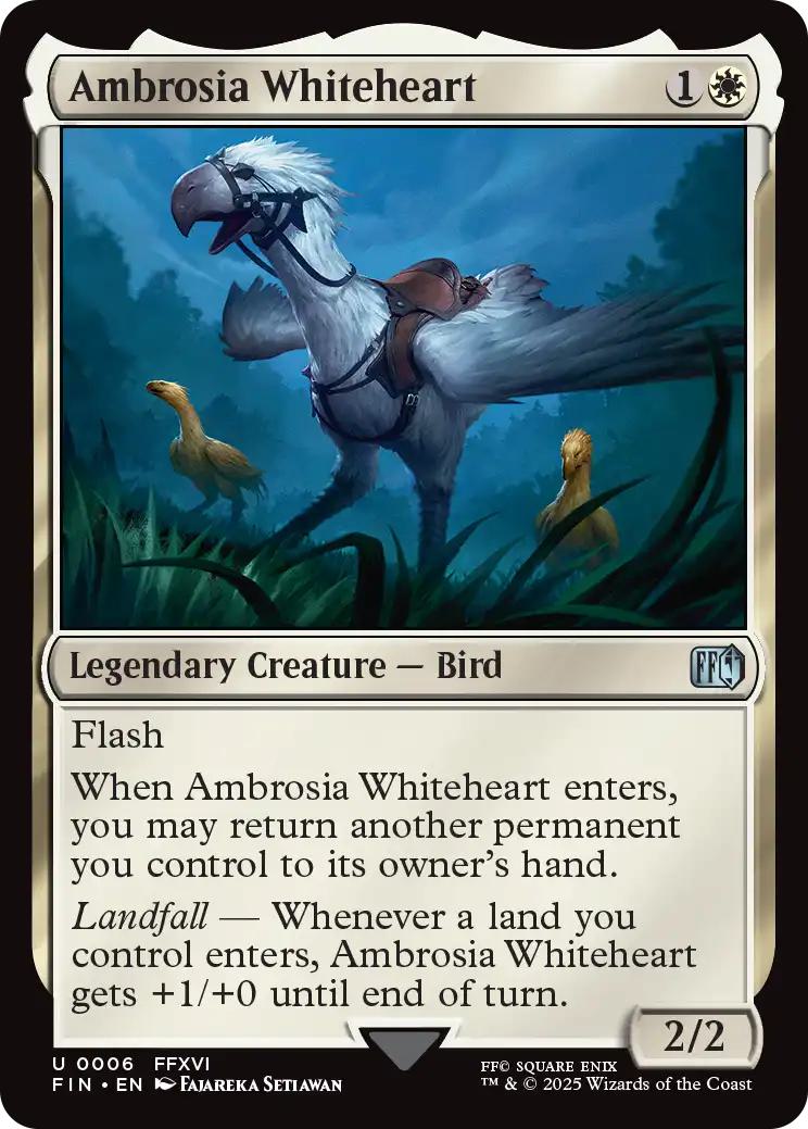 Ambrosia Whiteheart [6] [FINAL FANTASY] [Non-Foil]