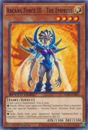 Arcana Force III - The Empress - SGX4-ENB04 - Common - 1st Edition