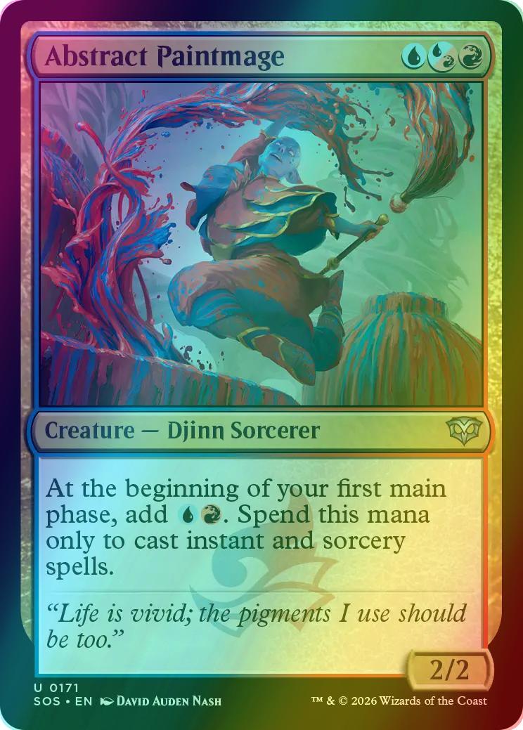Abstract Paintmage [171] [Secrets of Strixhaven] [Foil]