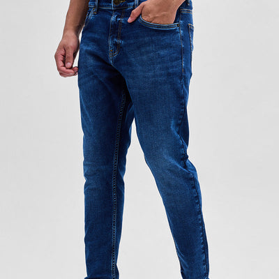 Navy Skinny Fit Jeans